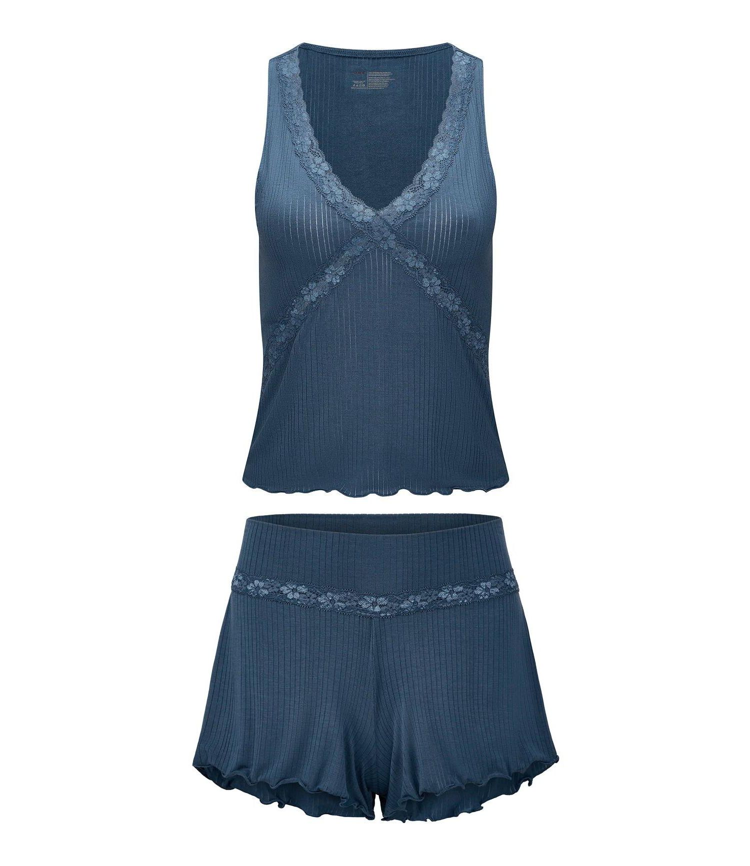 Women's August Sleeveless Tank and Short PJ Set