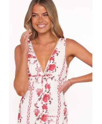 iris bias cut maxi dress rose VRG GIRL Iris Bias Cut Sheer Maxi Dress