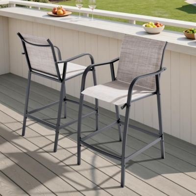Outdoor Bar Height Barstools Patio Bar Stools Chairs
