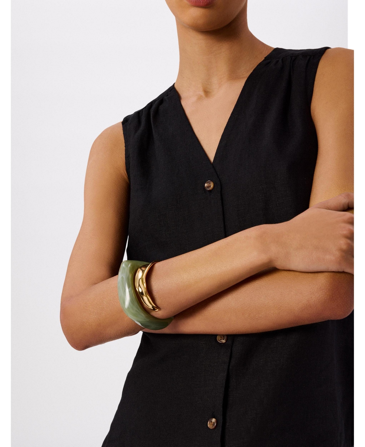 Whistles Women's Laura Linen Tank