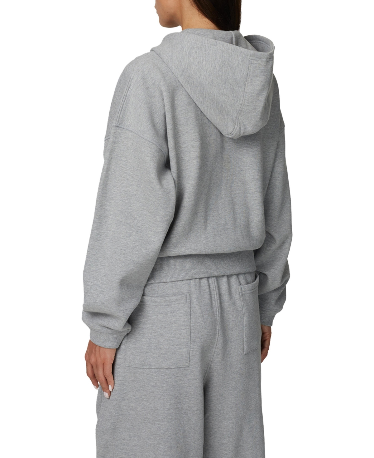 Good For Nothing Women's Cropped Zipped Icarus Hoodie