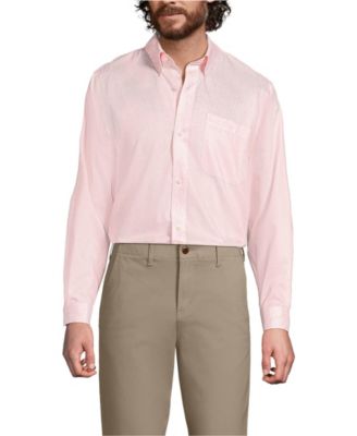 Men's No Iron Supima Cotton Pinpoint Buttondown Collar Dress Shirt