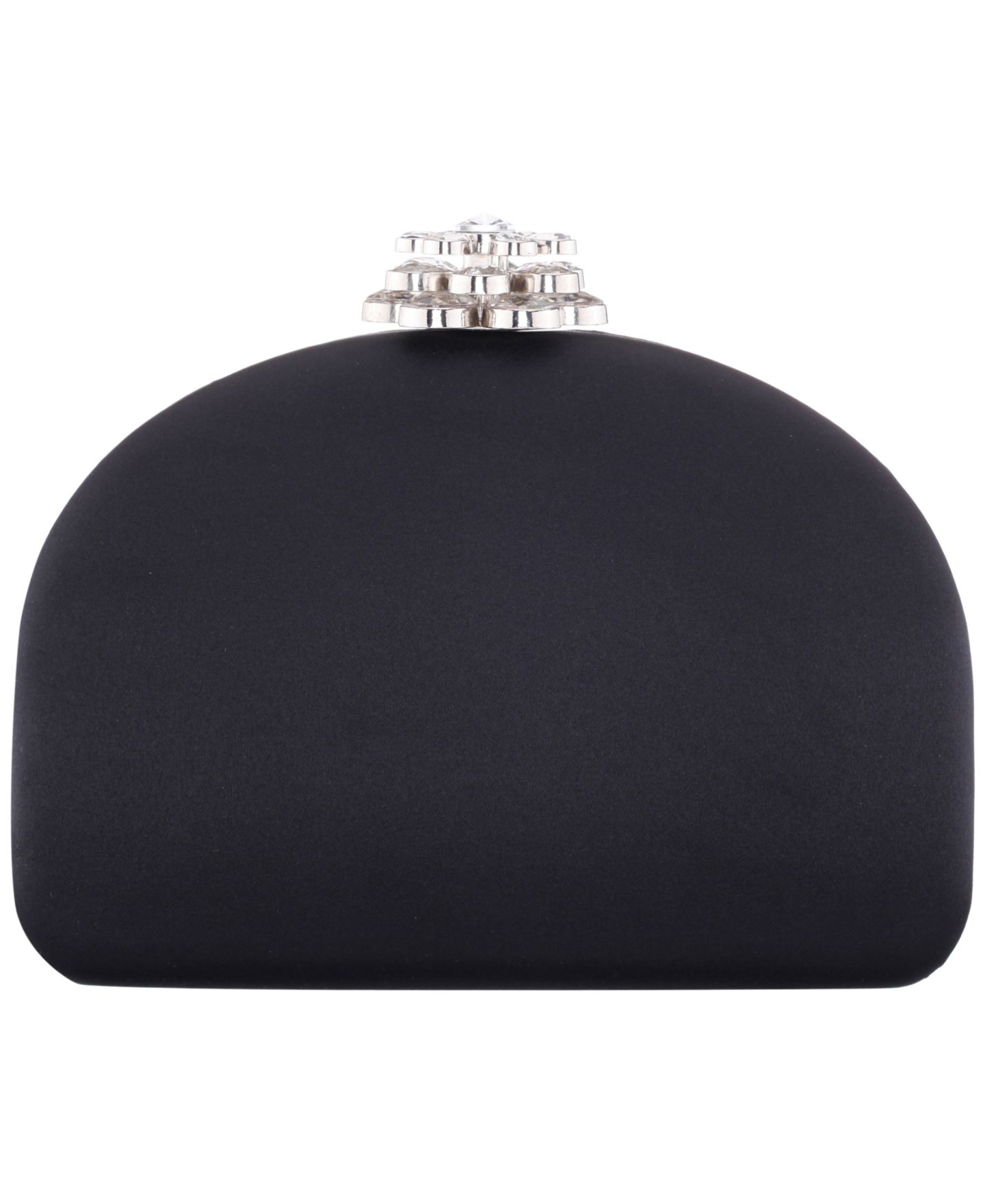 Женский клатч Nina Crystal Flower Nivi Minaudiere Mini Clutch Handbag, цвет: Чёрный — фото 2