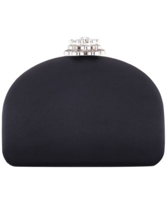 Crystal Flower Nivi Minaudiere Mini Clutch Handbag