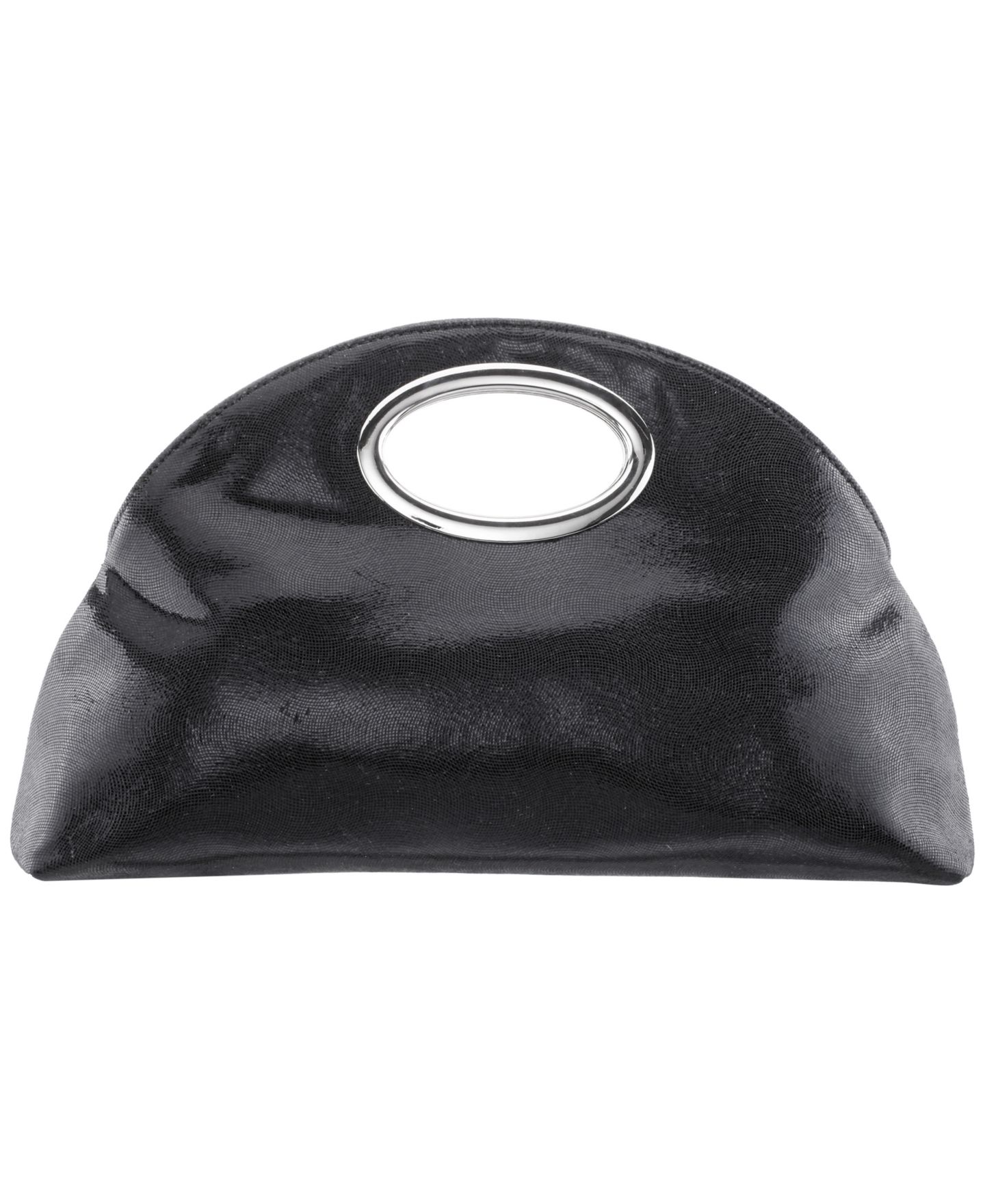 Женский клатч Nina Jael Cut Out Handle Medium Clutch Handbag, цвет: Чёрный — фото 2