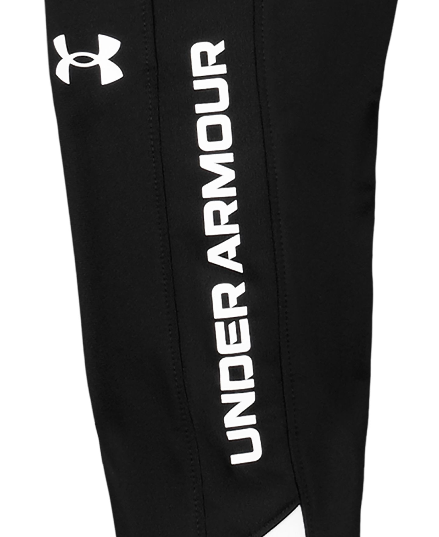 Брюки Under Armour Boys' 2T-7 Tapered, цвет: Чёрный — фото 5