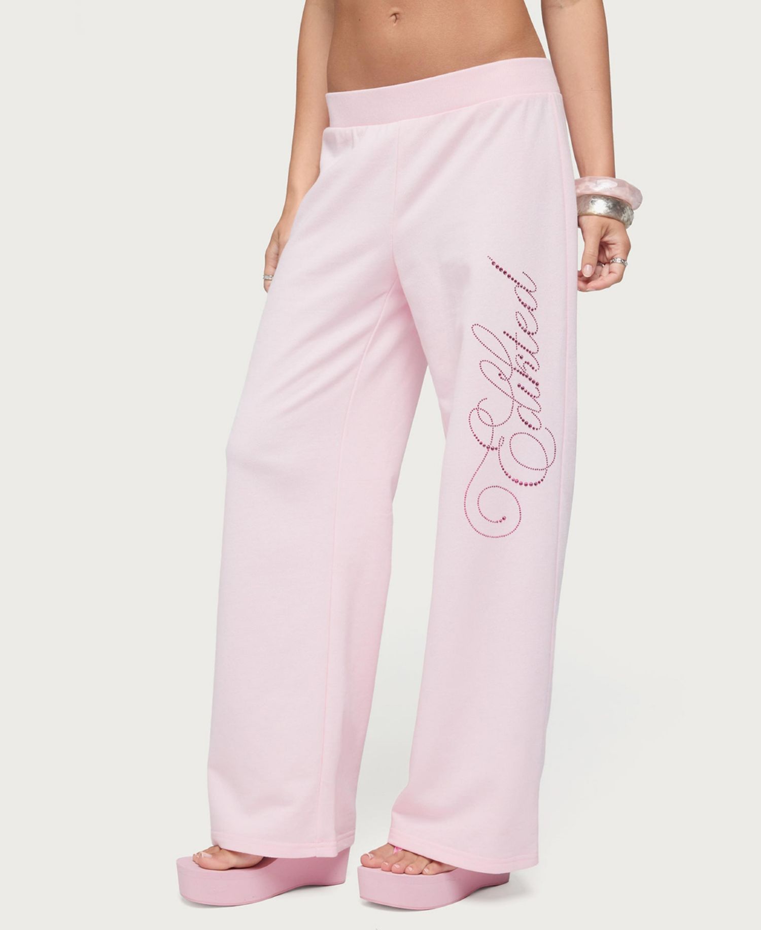 Women's Studio Rhinestone Sweatpants