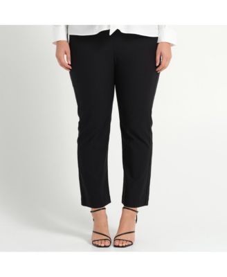 Plus size Kora Straight Leg High Rise Slim Pant