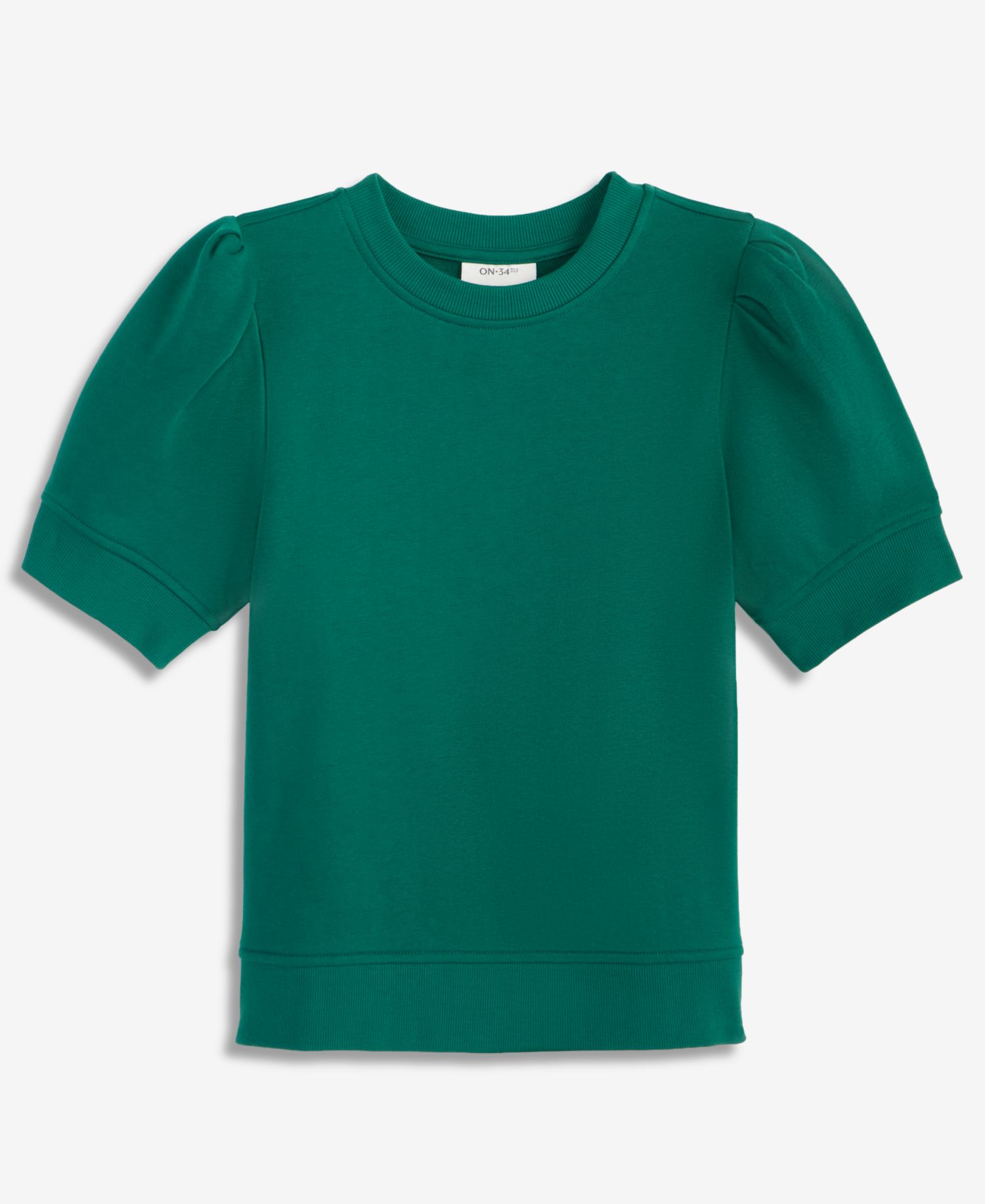 Women's Puff-Sleeve French Terry Sweatshirt