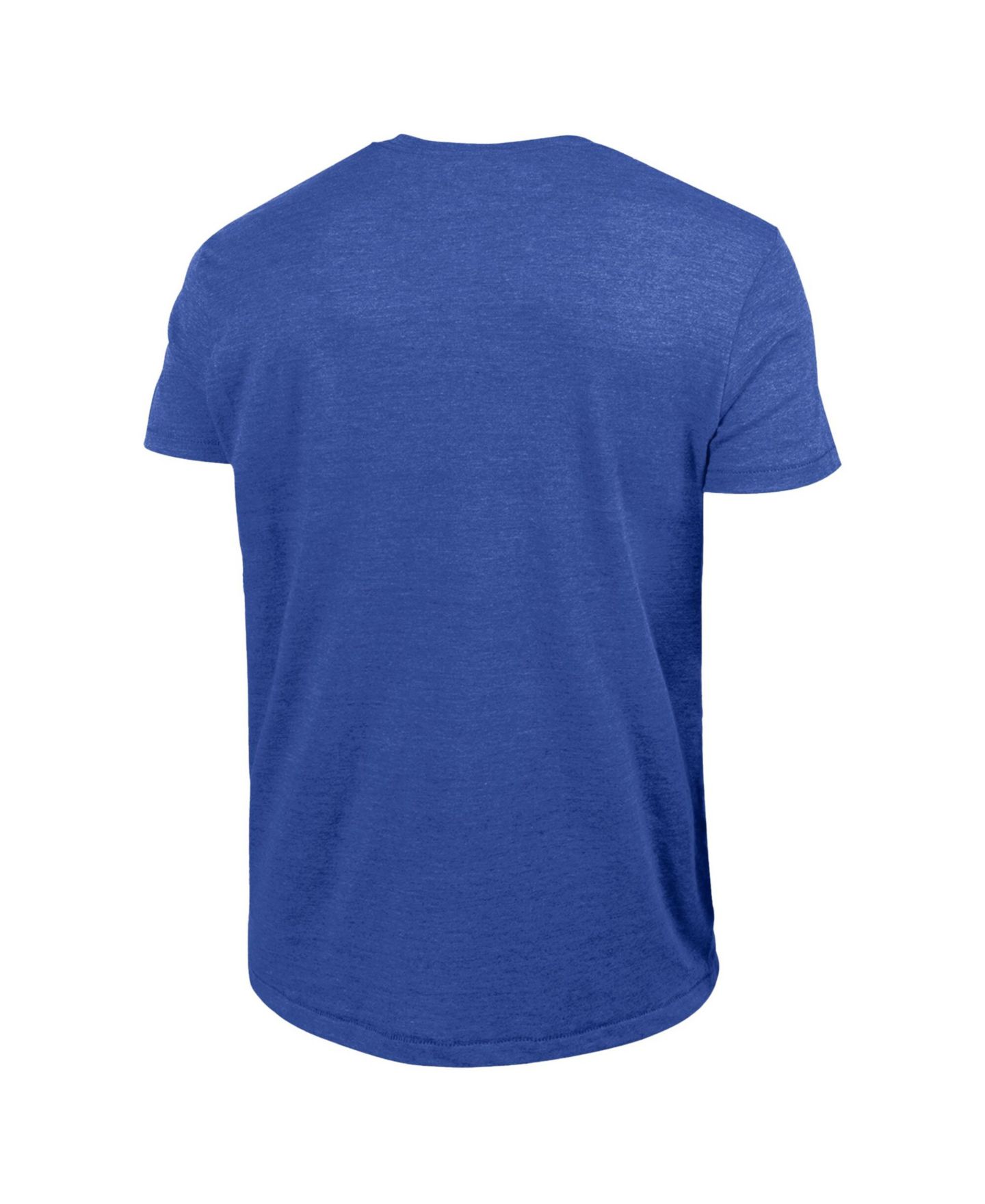 Мужская футболка Champion Royal New York Knicks Basketball Background Tri-Blend — фото 2