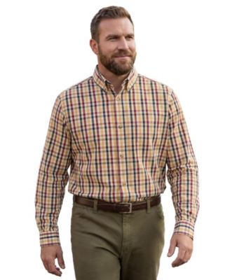 Men's Long Sleeve Wrinkle Free Sport Shirt