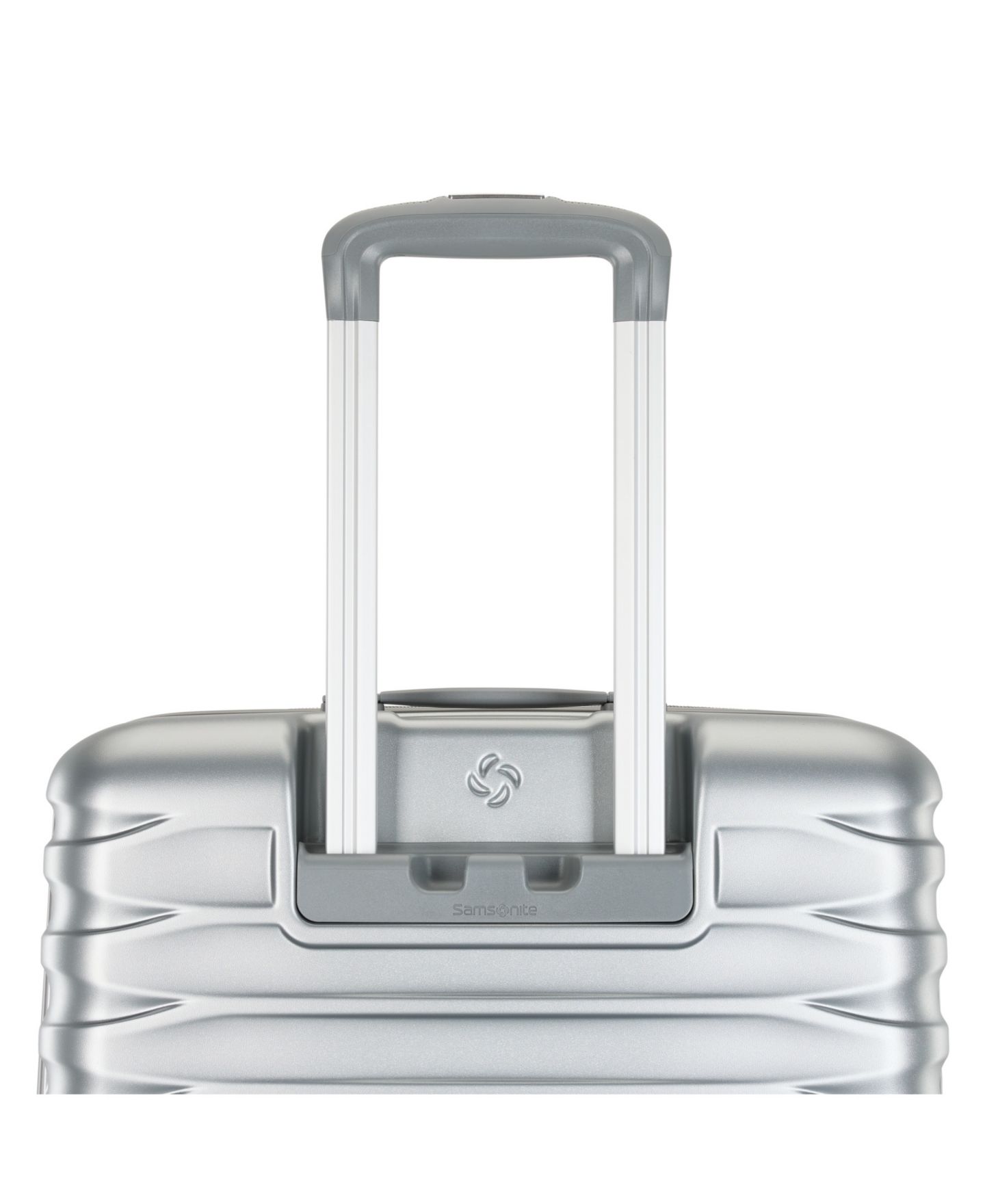Чемодан Samsonite Spin Tech 7 Medium Check-In Spinner, цвет: Серебряный — фото 6