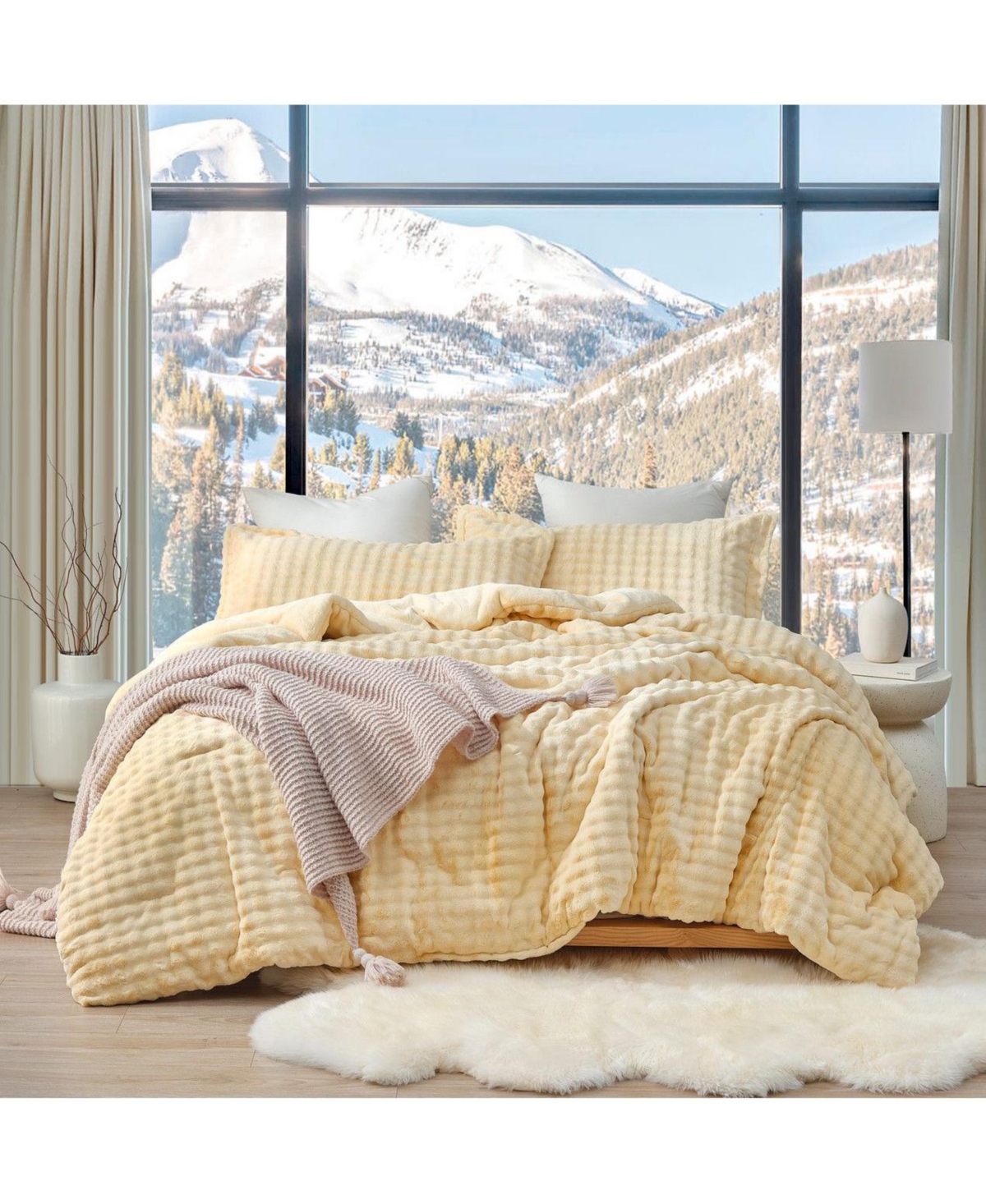 Coma Inducer Snowball Double Chunky Bunny Oversized Comforter Set