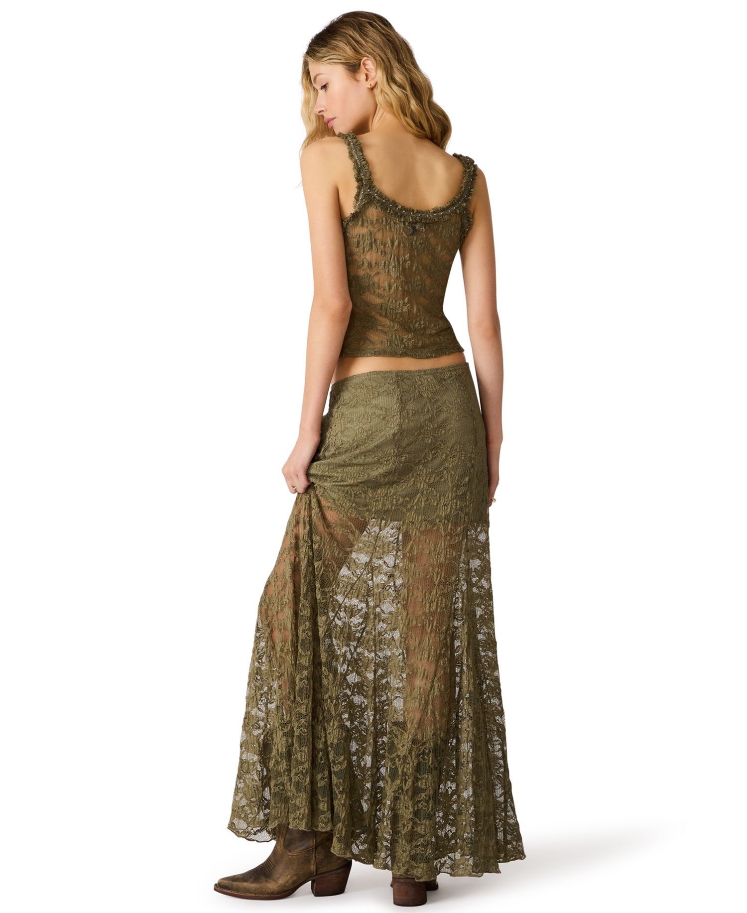 Women's Mavee Lace Sleeveless Top