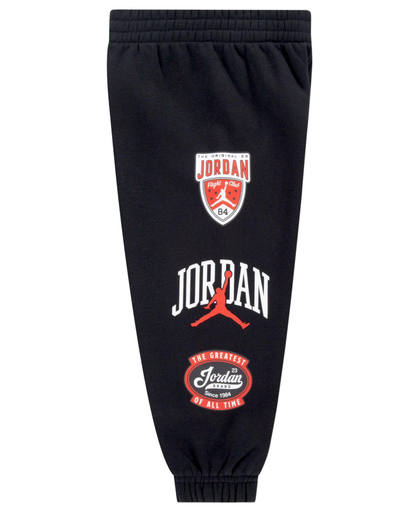 Комплект Jordan Interstate 23 Clutch Script Fleece Hoodie and Pants, 2-Piece Set для мальчиков-малышей, цвет: Серый меланжевый, вариант 1 — фото 3