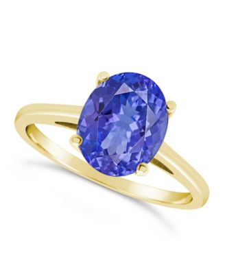 Tanzanite Ring (3-1/6 ct. t.w.) in 14k Yellow Gold (also in 14k White Gold)