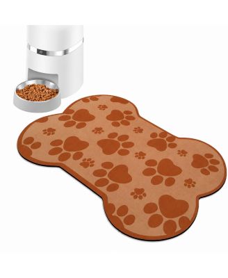 Diatomaceous Earth Pet Feeding Mat Super Absorbent Non-Slip Waterproof Easy Clean