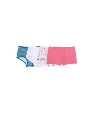 Women's Soft Cotton Brief/Boy Short 4-Pack