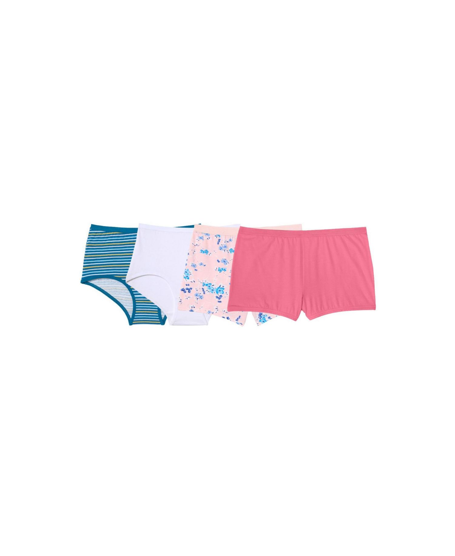 Women's Soft Cotton Brief/Boy Short 4-Pack