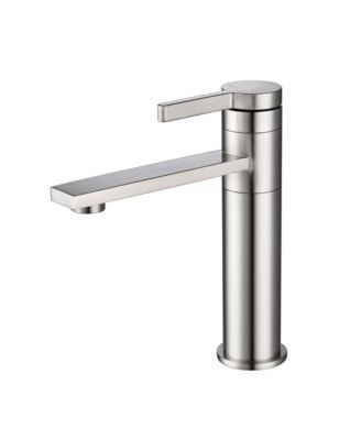 Industrial Single Handle Bathroom Vanity Sink Faucet Single Hole Vessel Faucet Water Saving Stainless Steel Basin Tap For Bathroom