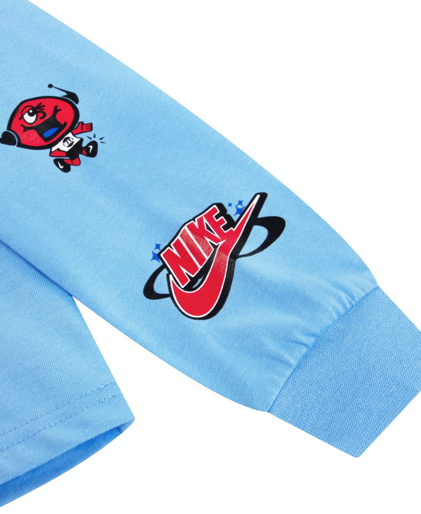 Футболка Nike Y2K Star Long-Sleeve T-Shirt для мальчиков, цвет: Синий — фото 4