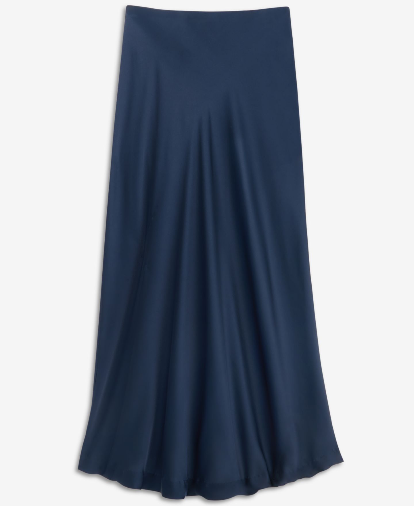 Женская юбка On 34th Pull-On Satin Slip, цвет: Тёмно-синий — фото 5