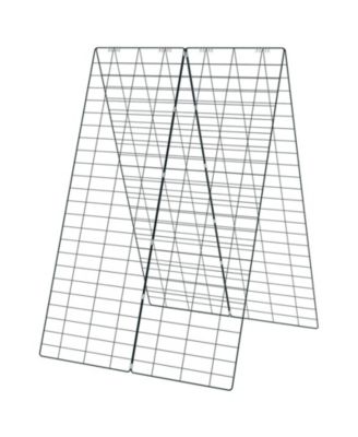 A-Frame Garden Trellis Set with Ground Stakes Cable Ties and Connectors