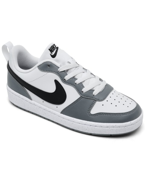 Кроссовки Nike Big Kids' Court Borough Low Recraft Lifestyle Sneakers from Finish Line