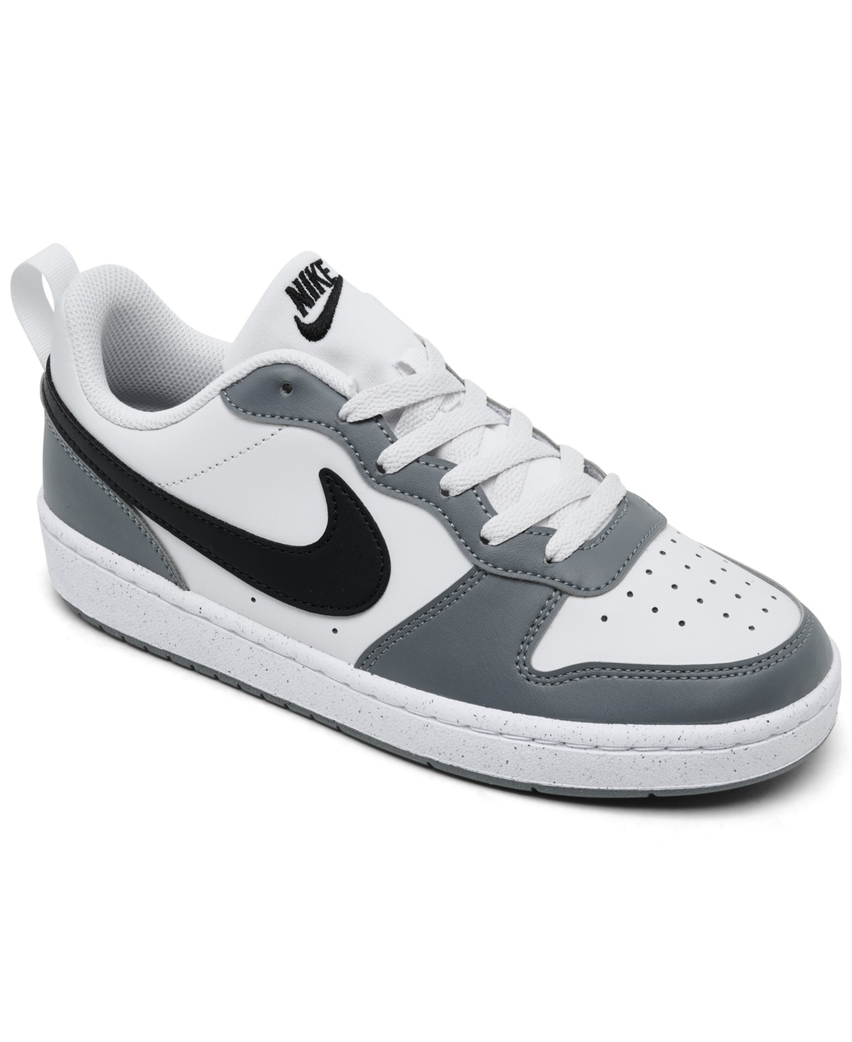 Кроссовки Nike Big Kids' Court Borough Low Recraft Lifestyle Sneakers from Finish Line — фото 1