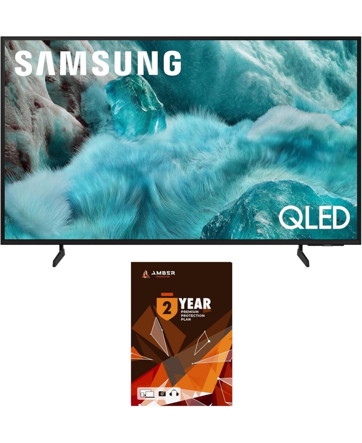 Samsung QN43Q7FAAFXZA 43 Inch Qled Q7F 4K Vision Ai Smart Tv with a 2 Year Amber Protection Plan (2025)