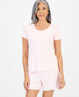 Women's Cotton Pointelle Sleep Tee