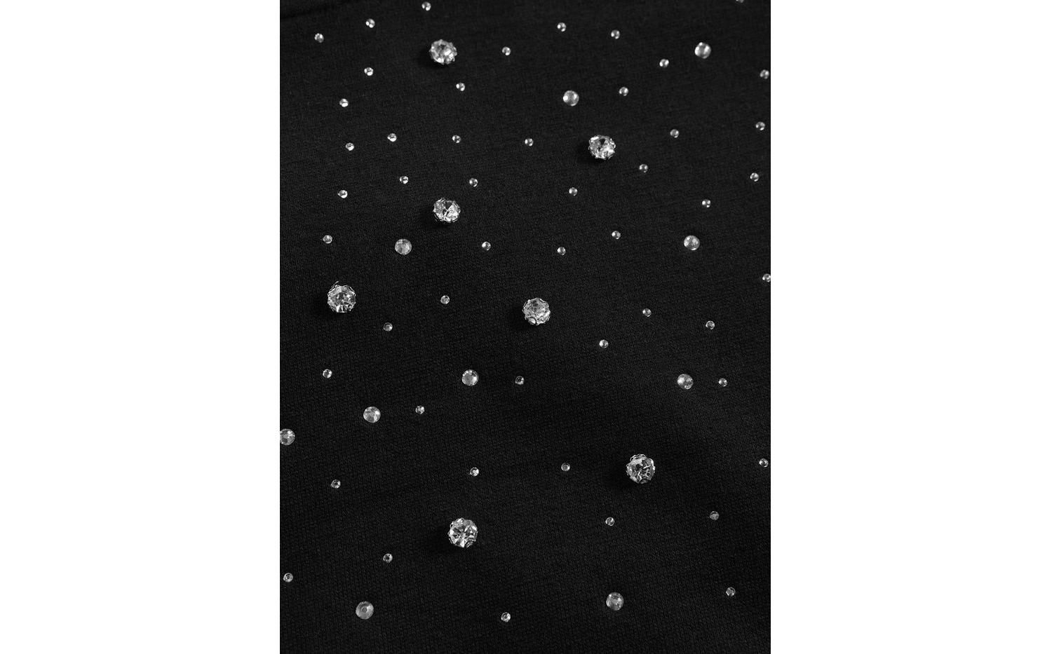 Men's Rhinestone Pullover Hoodie