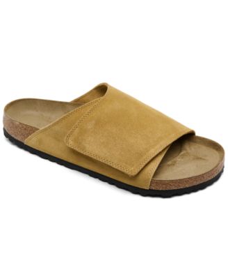 Men's Solana Suede Leather Slide Sandals from Finish Line