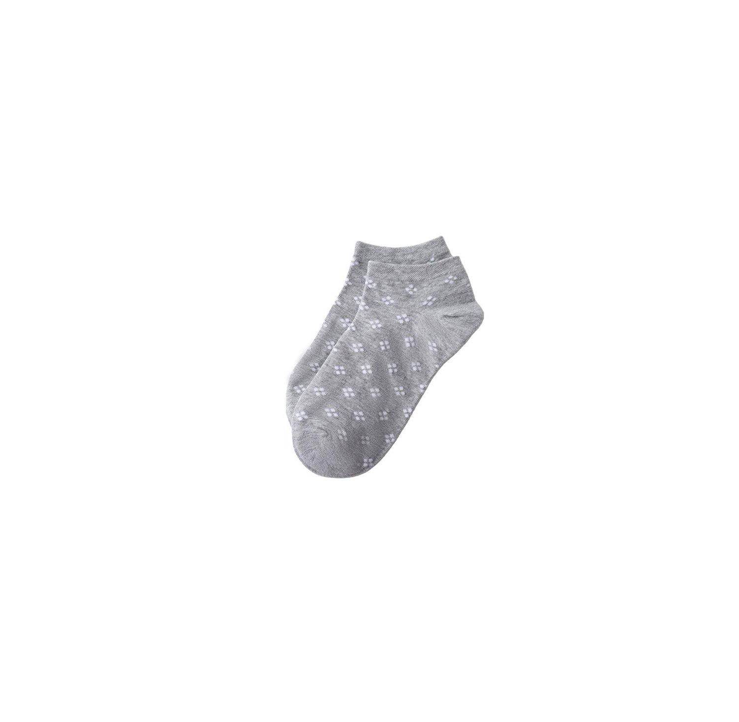 Women's 3-Pack Cotton Patterned Low Cut Socks