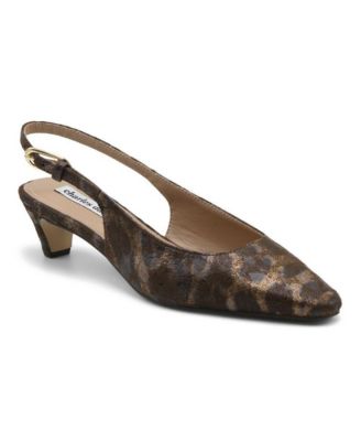 Womens Ficken Low Heel Slingack Dress Pump