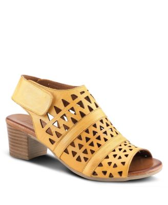 Women's Dorotha Ankle Strap Sandal with Laser Cut Detail