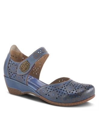 Women's Americana Wedge Mary Jane with Buckle