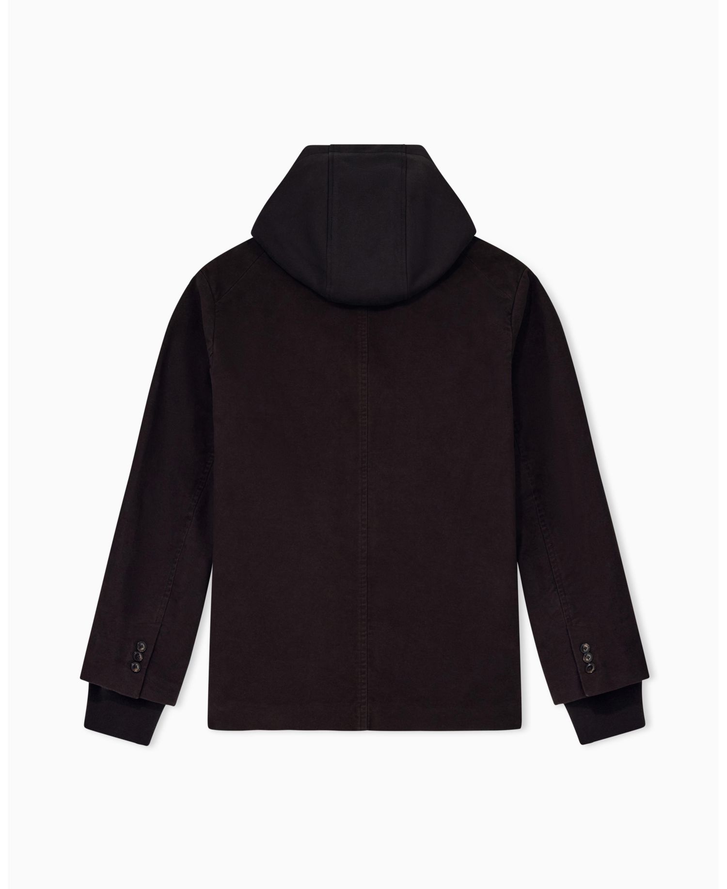 Men's Crossover Double Breasted Blazer Hoodie
