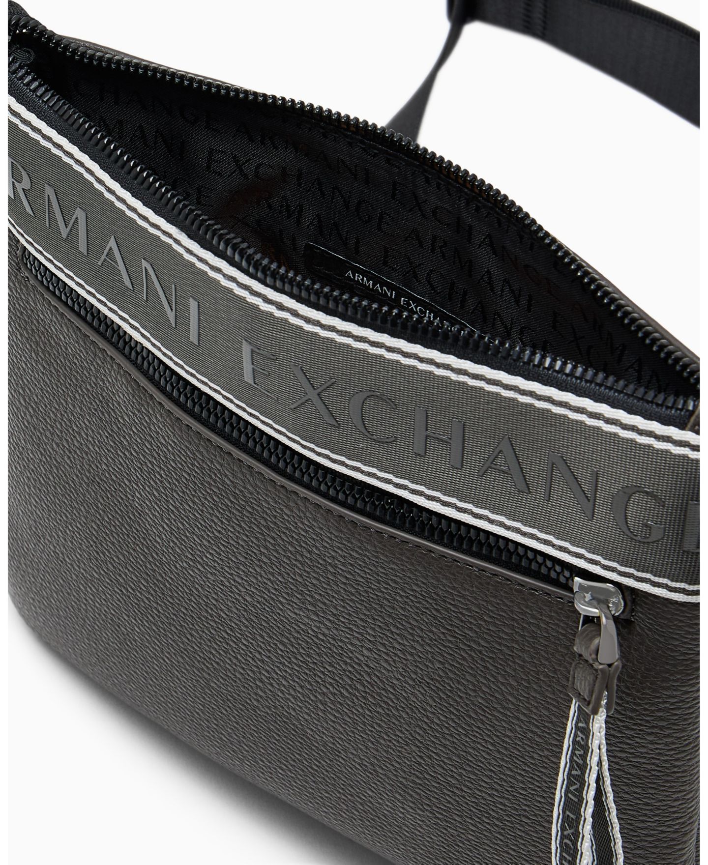 Мужская сумка A|X Armani Exchange Taping Flat Crossbody, цвет: Falcon — фото 3