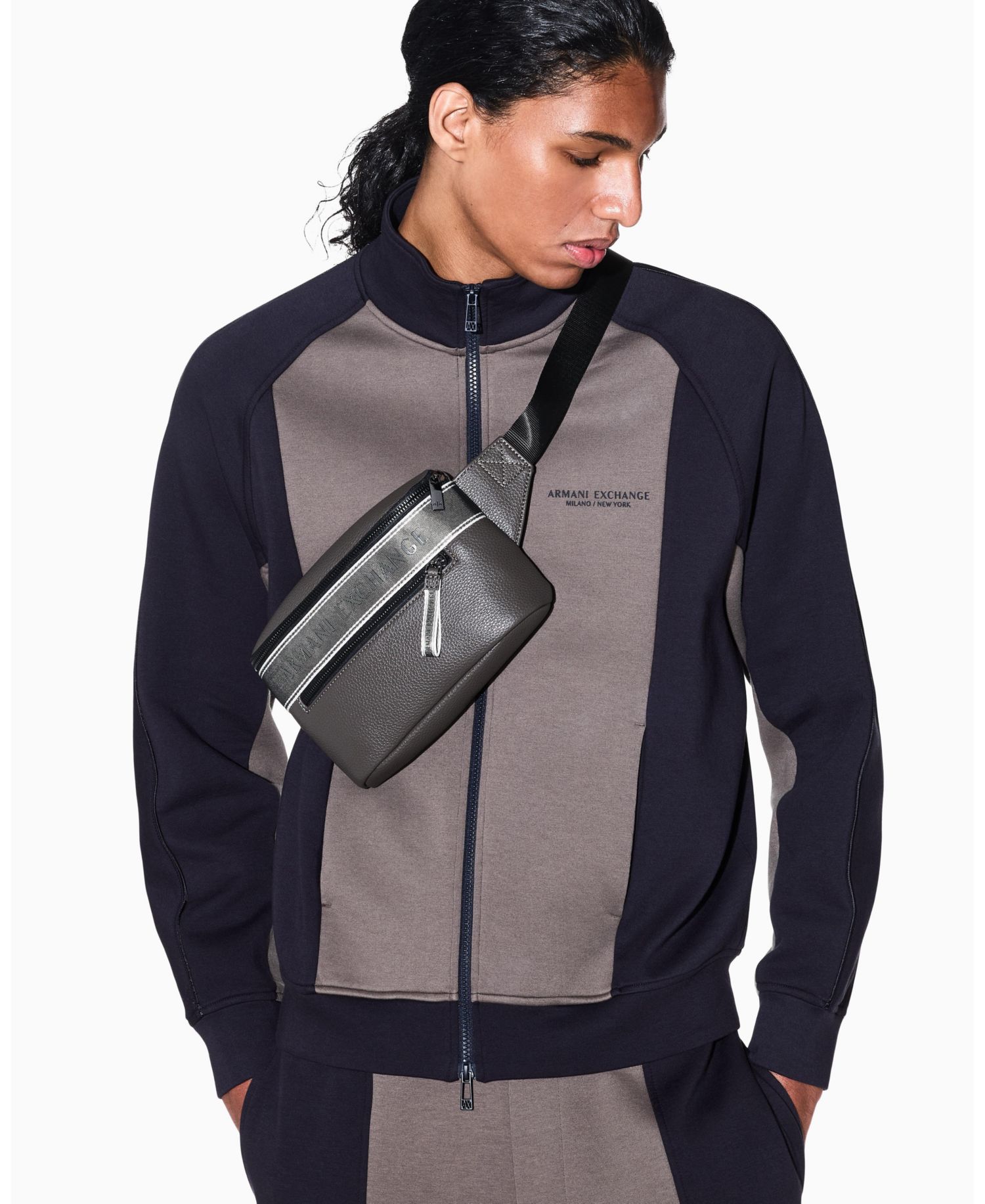 Men's Taping Waist Bag