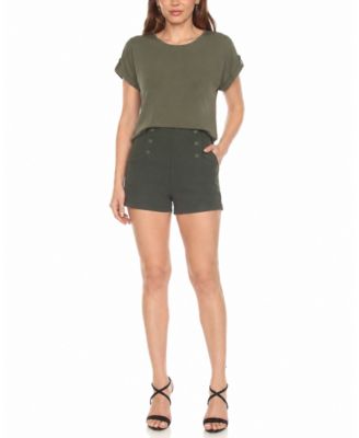 Women's Dolman Top and Shorts Set