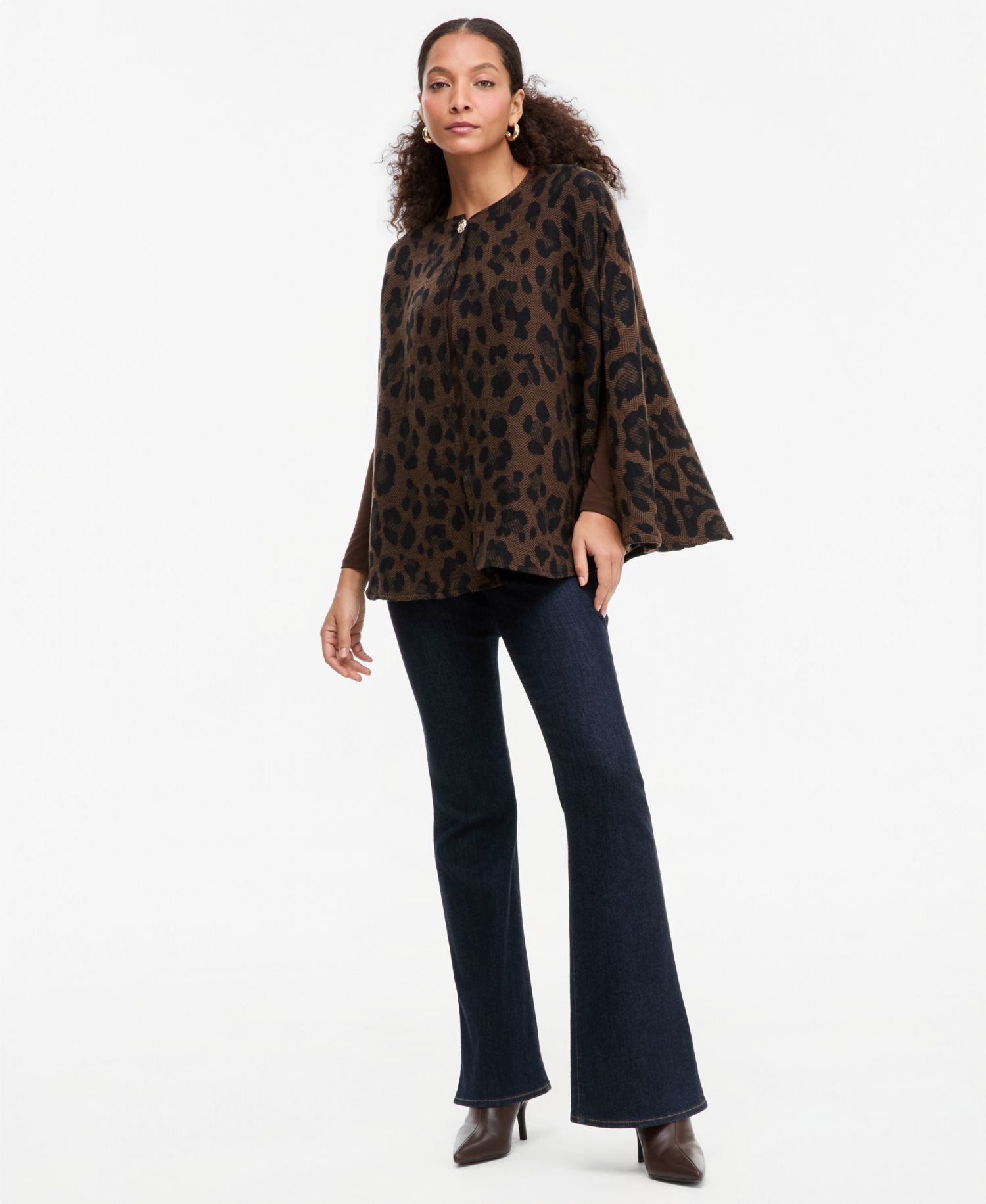 Women's Leopard-Print Topper