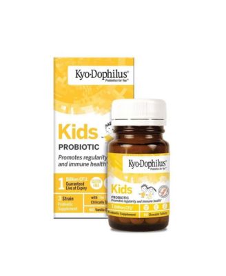 Kyo-Dophilus Kids Probiotic, Promotes regularity and immune health, 60 Tablets