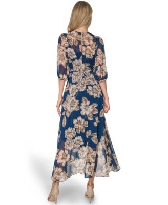 designer evening dresses for sale LaDivine CC0689 Navy 6 – The Dress Outlet Width:4E silhouette_Ball-Gown/Princess Preloved Toast Denim Collarless Full Length Sleeve Style
