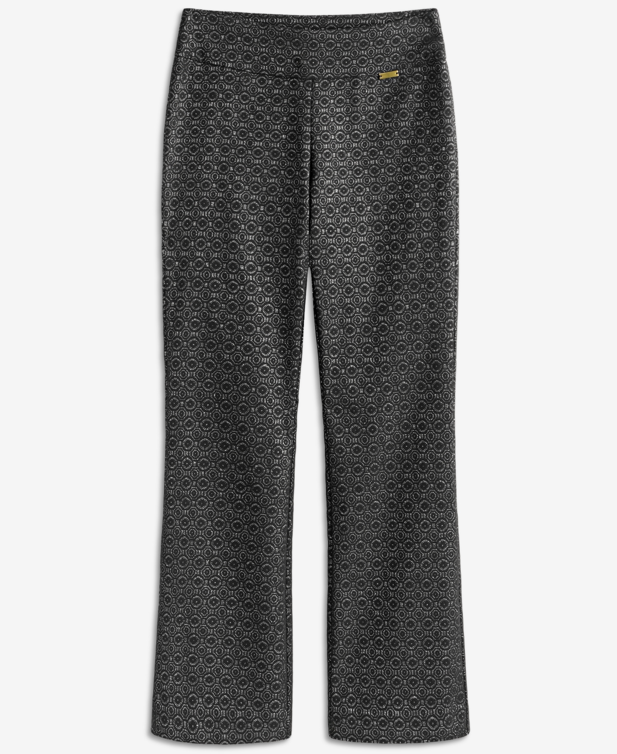 I.n.c. International Concepts Petite Jacquard Bootcut Pull-On Pants, Macy's Exclusive