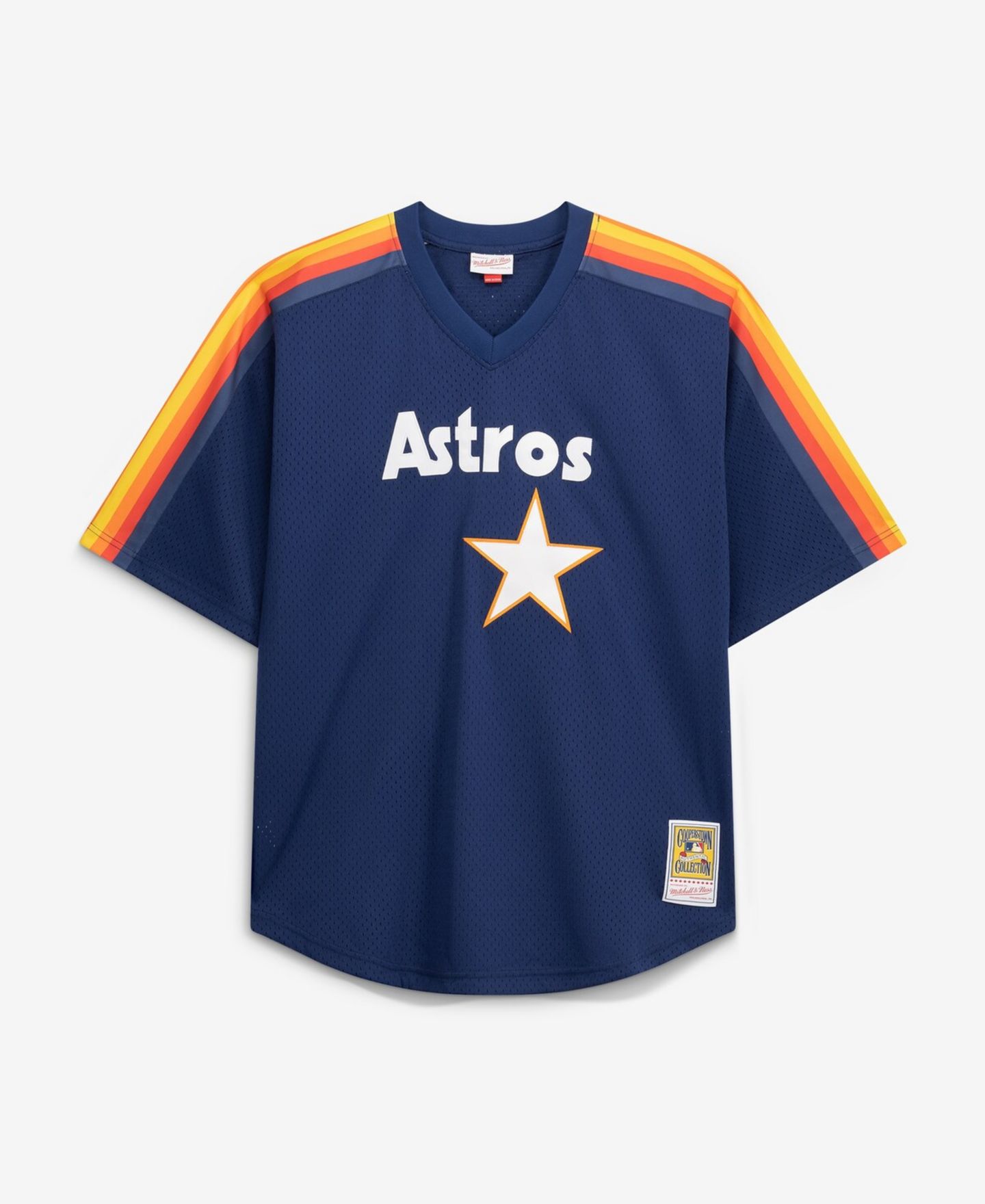 Мужское джерси Mitchell & Ness Nolan Ryan Houston Astros, большие размеры, Navy — фото 2