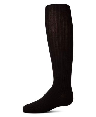 Girls 3 Pack Classic Ribbed Cotton-Rich Knee Socks