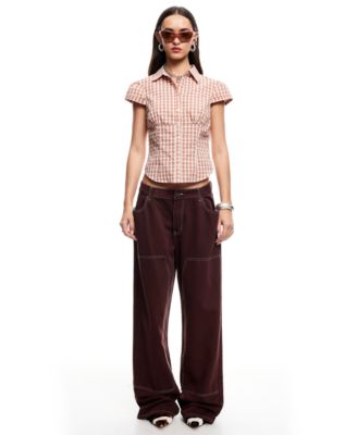 Women's Mon Cheri Short-Sleeve Blouse