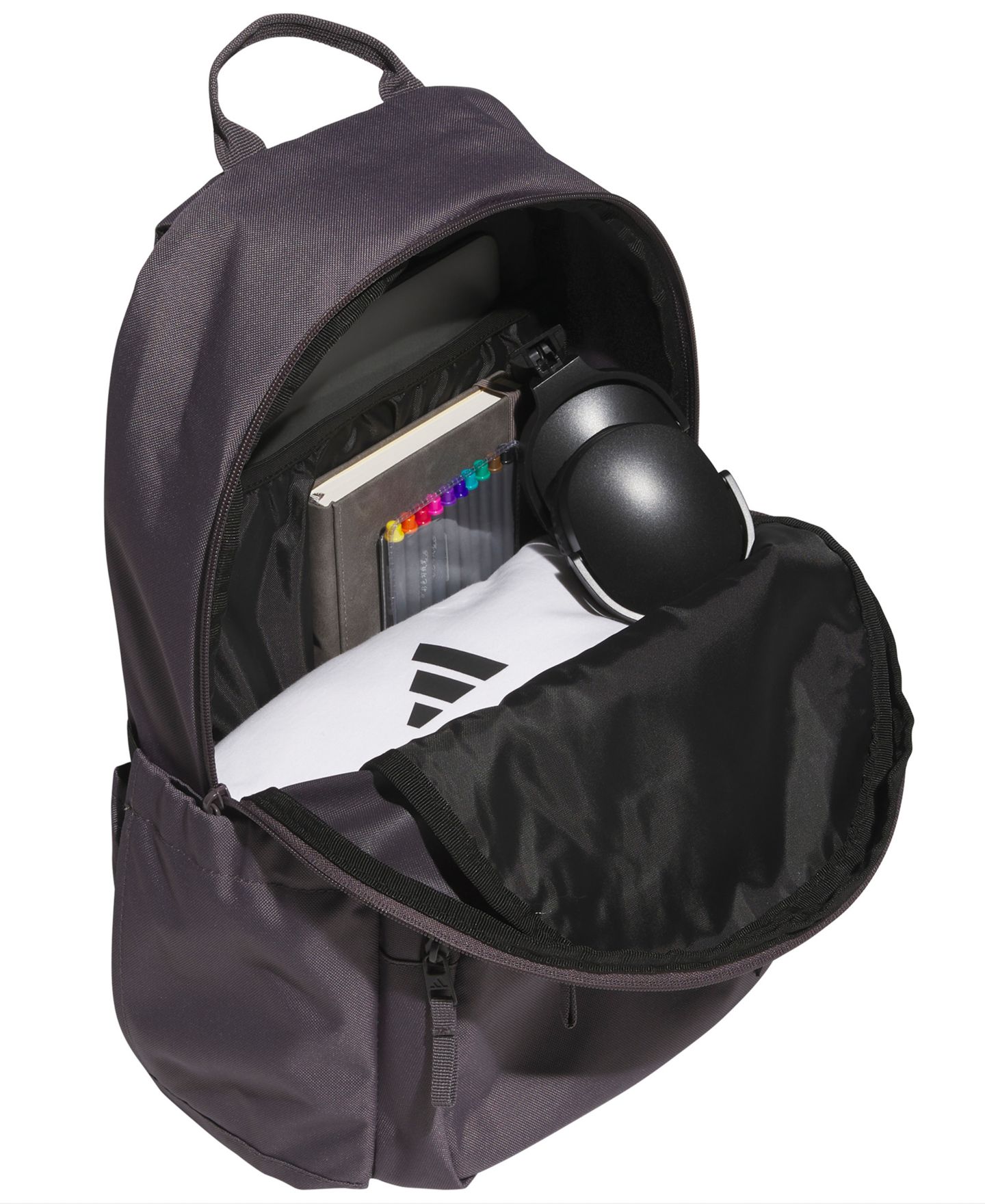 Рюкзак adidas Multi-Compartment Storage Design Laptop, цвет: Серый / Чёрный — фото 3