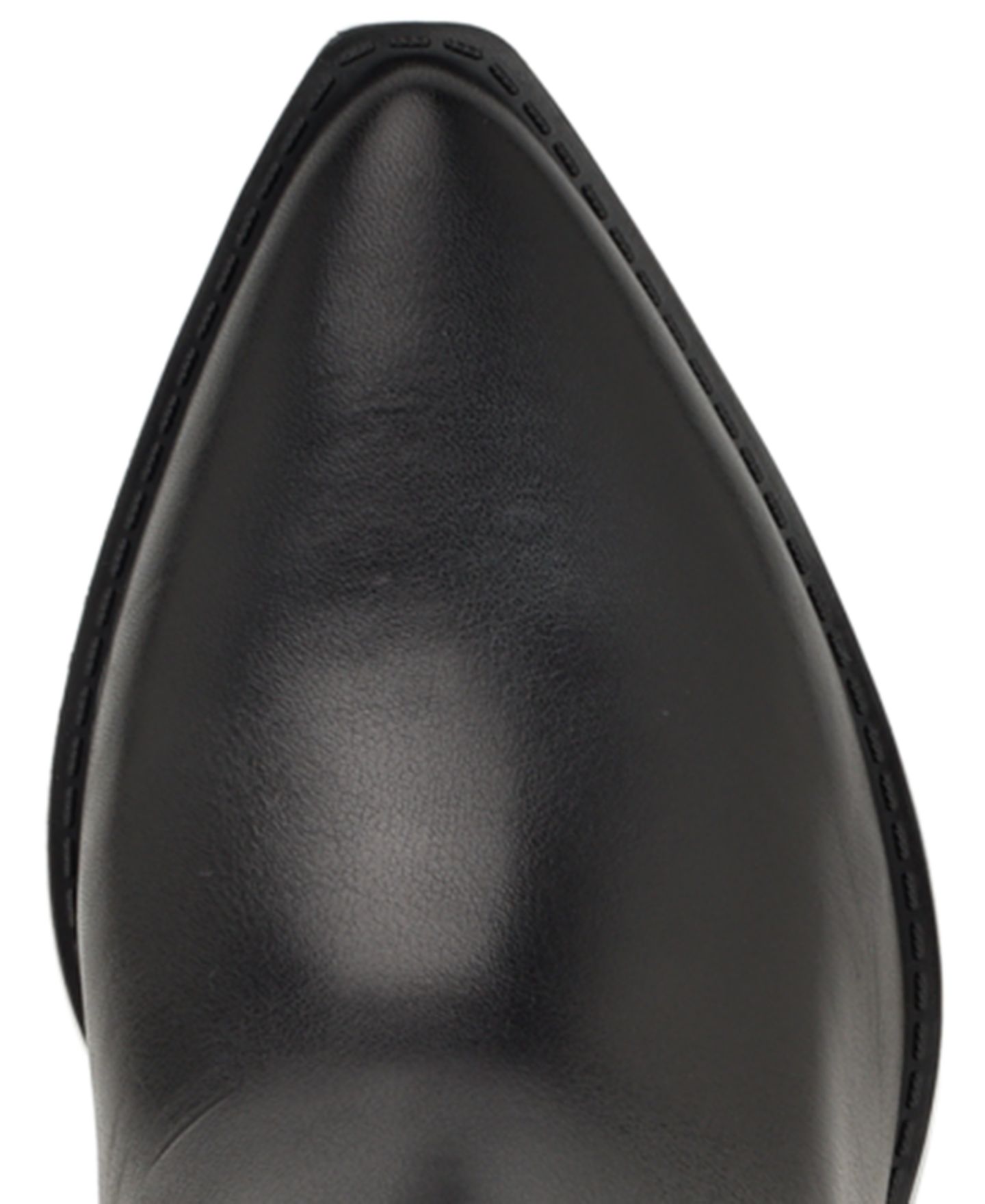 Женские ботинки Nine West Asken Western Block Heel Dress Boots, цвет: Чёрный кожаный — фото 4